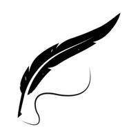 feather pen Vector