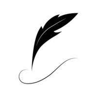 feather pen Vector