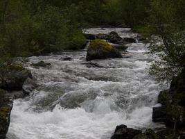 hermosos fiordos de noruega foto