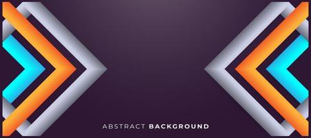 modern abstract background in bold colors vector