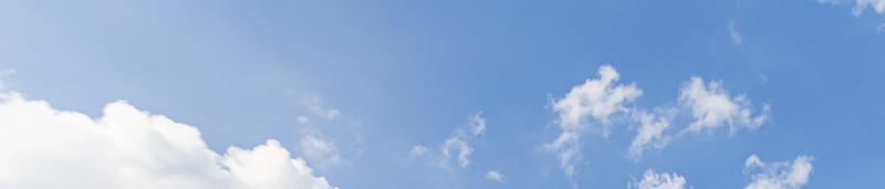 Image of a partly cloudy and partly clear sky during the day photo