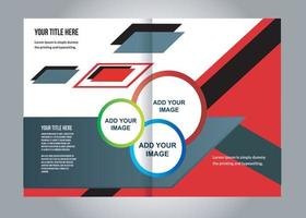 folleto de negocios profesional, plantilla de diseño de folleto corporativo