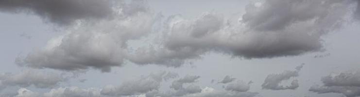 Image of a partly cloudy and partly clear sky during the day photo