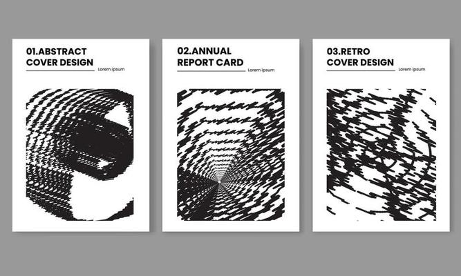 Cover Page Black And White Vector Art, Icons, and Graphics for Free