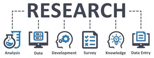 Research icon - vector illustration . research, analysis, data, survey, development, fact, knowledge, data entry, infographic, template, concept, banner, pictogram, icon set, icons .