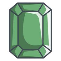 emerald icon, suitable for a wide range of digital creative projects. vector