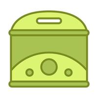 Fryer icon, suitable for a wide range of digital creative projects. vector