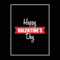 Happy valentines day holidays design vector