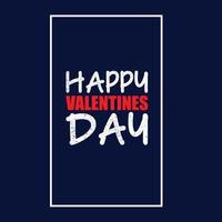 Happy valentines day holidays design vector