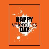 Happy valentines days holidays design vector