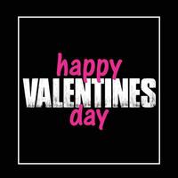 Happy valentines day holidays design vector