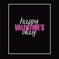 Happy valentines day holidays design vector