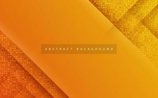 abstract modern yellow orange gradient diagonal stripe with shadow and light halftone dots background. eps10 vector