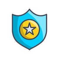 shield icon, suitable for a wide range of digital creative projects. vector