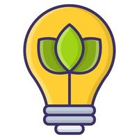Ecology idea icon, suitable for a wide range of digital creative projects. vector