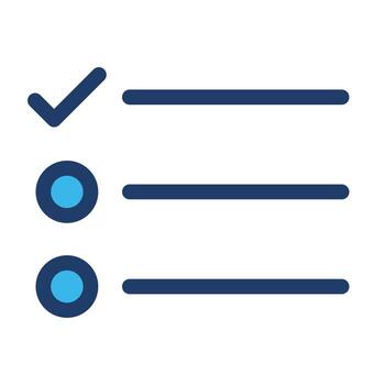 tasks icon, suitable for a wide range of digital creative projects. vector