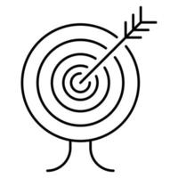 target icon, suitable for a wide range of digital creative projects. vector
