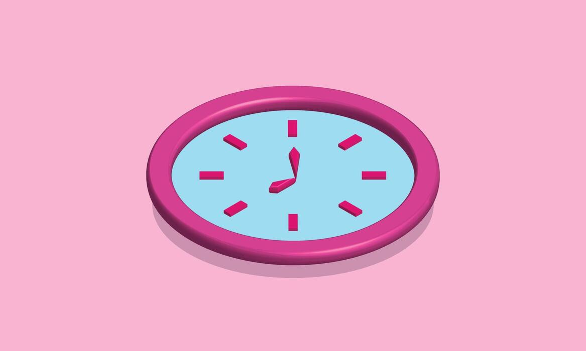 Pink Clock Vector Art, Icons, and Graphics for Free Download