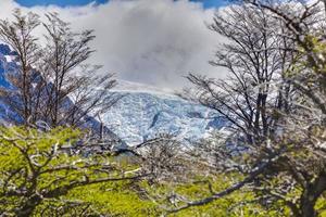 Picture of the hiking trail to Cerro Torre glacial lake photo