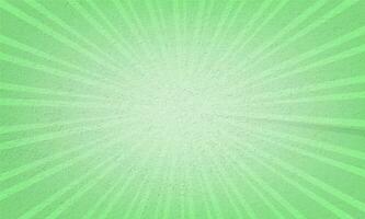 Pale green color sunburst background design photo