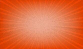 Orange red color sunburst pattern background photo