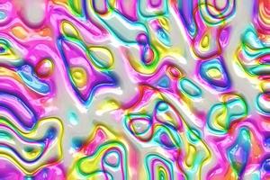 Abstract glossy liquid background,Glitter texture background.Abstract modern painting.Digital modern colorful texture.Digital background illustration.Textured background.Holographic liquid background photo