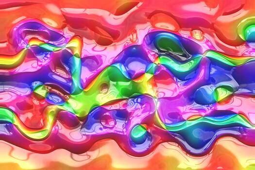 Abstract glossy liquid background,Glitter texture background.Abstract modern painting.Digital modern colorful texture.Digital background illustration.Textured background.Holographic liquid background photo