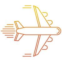 plane icon, suitable for a wide range of digital creative projects. vector