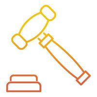 auction icon, suitable for a wide range of digital creative projects. vector