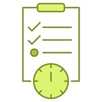 deadline icon, suitable for a wide range of digital creative projects. vector