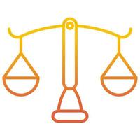 Balance icon, suitable for a wide range of digital creative projects. vector