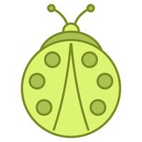 bug icon, suitable for a wide range of digital creative projects. vector