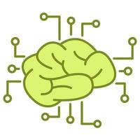 neural network icon, suitable for a wide range of digital creative projects. vector