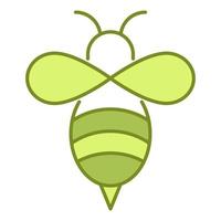 bees icon, suitable for a wide range of digital creative projects. vector