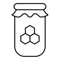 honey jar icon, suitable for a wide range of digital creative projects. vector