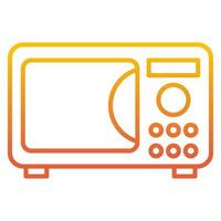 microwave icon, suitable for a wide range of digital creative projects. vector