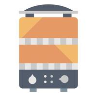 steamer icon, suitable for a wide range of digital creative projects. vector