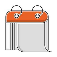 calendar icon, suitable for a wide range of digital creative projects. vector