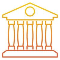 bank icon, suitable for a wide range of digital creative projects. vector