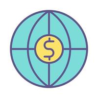 Work online icon, suitable for a wide range of digital creative projects. vector