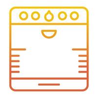 stove icon, suitable for a wide range of digital creative projects. vector