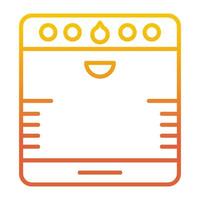 stove icon, suitable for a wide range of digital creative projects. vector