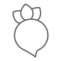 Mustard icon, suitable for a wide range of digital creative projects. vector