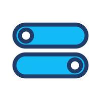 toggle icon, suitable for a wide range of digital creative projects. vector