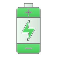 battery icon, suitable for a wide range of digital creative projects. vector