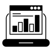 statistic icon, suitable for a wide range of digital creative projects. vector