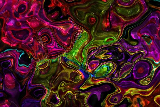 Abstract liquid wavy geometric background,Colorful geometric surface design,Holographic texture background,Multicolor gradient texture photo