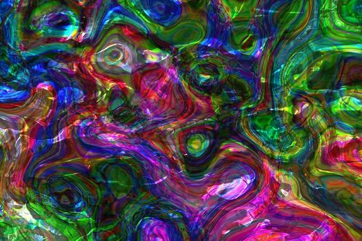 fondo geométrico ondulado líquido abstracto, diseño de superficie geométrica colorida, fondo de textura holográfica, textura degradada multicolor foto