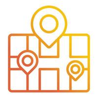 Pin location icon, suitable for a wide range of digital creative projects. vector
