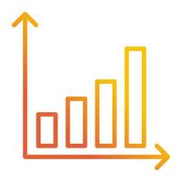 growth icon, suitable for a wide range of digital creative projects. vector